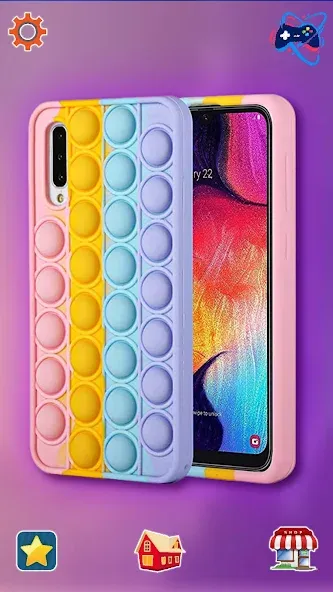 Pop it Fidget: ASMR Antistress — скачать мод: Разблокированы все игрушки и режимы — скриншот 2 Pop it Fidget: ASMR Antistress — скачать мод: Разблокированы все игрушки и режимы — скриншот 2