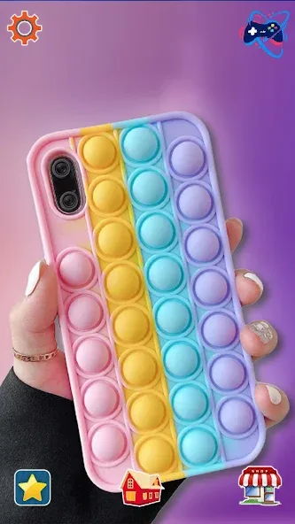 Pop it Fidget: ASMR Antistress — скачать мод: Разблокированы все игрушки и режимы — скриншот 5 Pop it Fidget: ASMR Antistress — скачать мод: Разблокированы все игрушки и режимы — скриншот 5