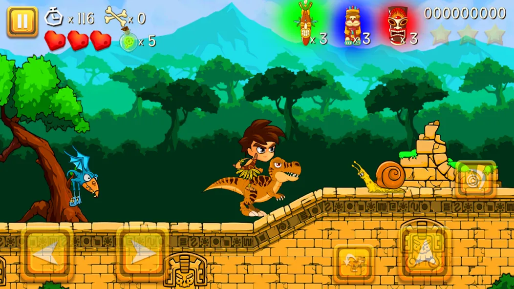 Super Warrior Dino Adventures взлом APK — Безлимитные монеты и открытые уровни — скриншот 3 Super Warrior Dino Adventures взлом APK — Безлимитные монеты и открытые уровни — скриншот 3