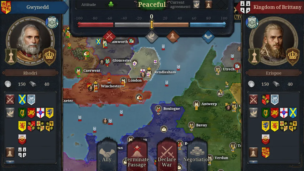 European War 7: Medieval MOD APK скачать на Андроид — Безлимитные ресурсы и открыты все уровни — скриншот 3 European War 7: Medieval MOD APK скачать на Андроид — Безлимитные ресурсы и открыты все уровни — скриншот 3