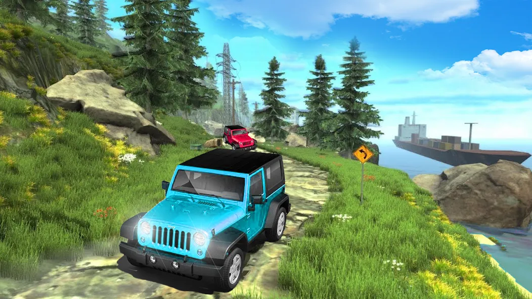 4X4 Offroad SUV Driving Games взлом на Андроид — Безлимитные деньги и все машины открыты — скриншот 3 4X4 Offroad SUV Driving Games взлом на Андроид — Безлимитные деньги и все машины открыты — скриншот 3