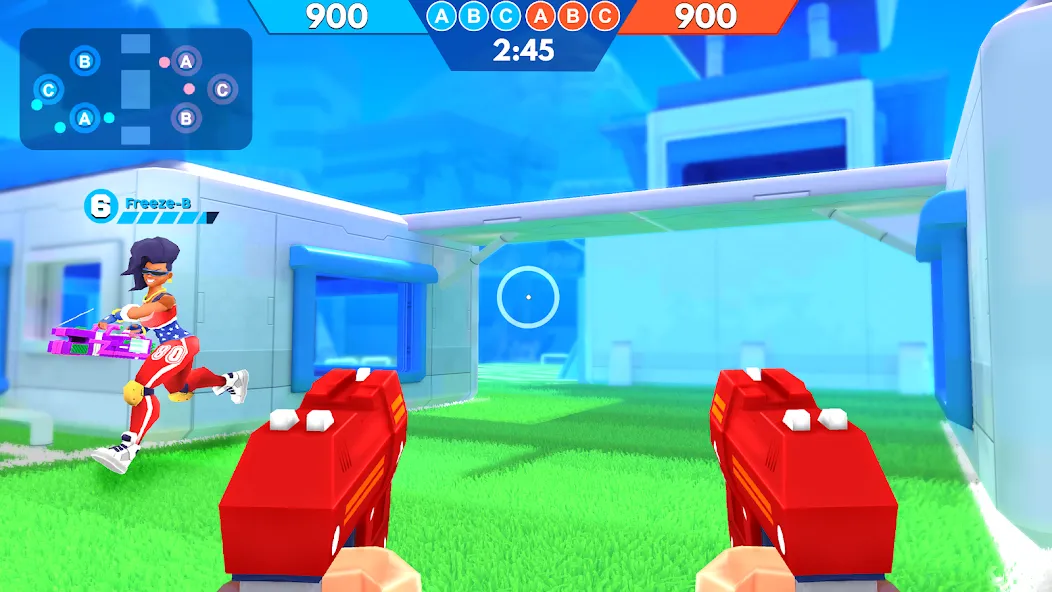 FRAG Pro Shooter мод на Андроид: Безлимитные деньги и все герои — скриншот 1