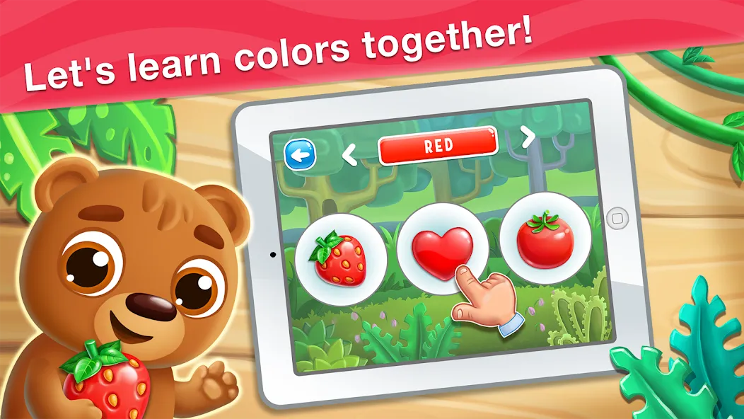 Colors learning games for kids — скачать мод: Все цвета и уровни открыты — скриншот 1 Colors learning games for kids — скачать мод: Все цвета и уровни открыты — скриншот 1