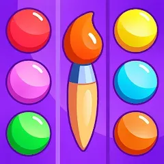 Colors learning games for kids — скачать мод: Все цвета и уровни открыты