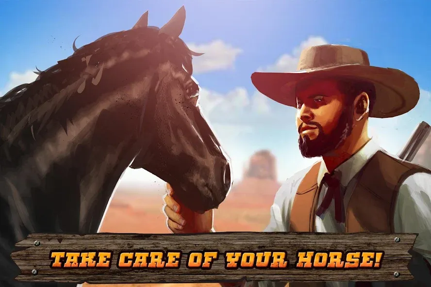 Cowboys Horse Racing Derby — скачать мод: Безлимитные деньги и ускоренная лошадь — скриншот 2 Cowboys Horse Racing Derby — скачать мод: Безлимитные деньги и ускоренная лошадь — скриншот 2