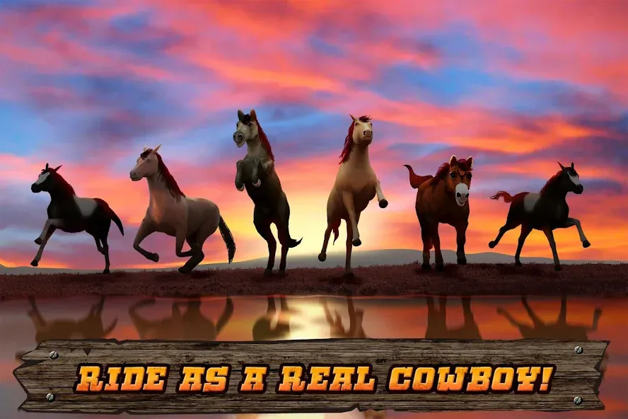 Cowboys Horse Racing Derby — скачать мод: Безлимитные деньги и ускоренная лошадь — скриншот 5 Cowboys Horse Racing Derby — скачать мод: Безлимитные деньги и ускоренная лошадь — скриншот 5