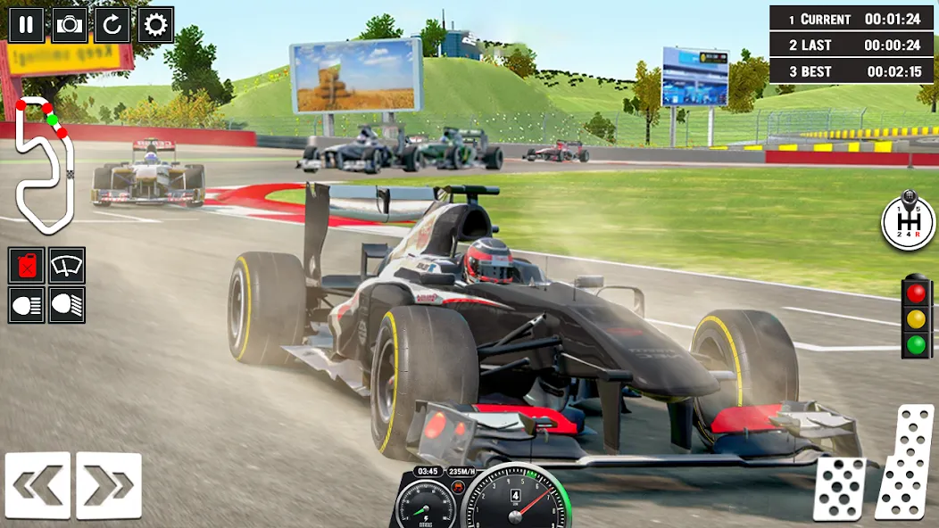 Formula Racing Car Racing Game — скачать мод: Без рекламы и много денег — скриншот 2 Formula Racing Car Racing Game — скачать мод: Без рекламы и много денег — скриншот 2