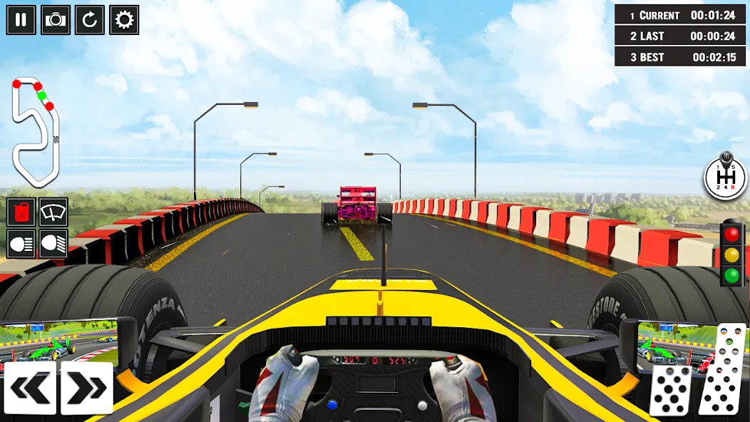 Formula Racing Car Racing Game — скачать мод: Без рекламы и много денег — скриншот 3 Formula Racing Car Racing Game — скачать мод: Без рекламы и много денег — скриншот 3