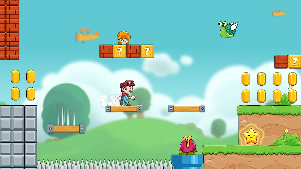 Pop's World - Running game взломанный APK — Безлимитные монеты и жизни — скриншот 1