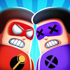 The Superhero League бесплатно на Андроид — мод: Безлимитные монеты и все герои открыты