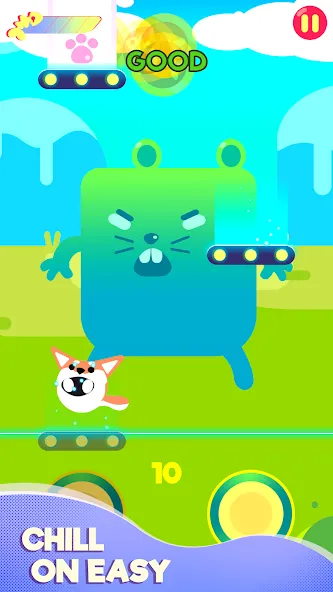 Cringe the Cat - Music Game — взломанная версия, Безлимитные ноты и все уровни — скриншот 3 Cringe the Cat - Music Game — взломанная версия, Безлимитные ноты и все уровни — скриншот 3