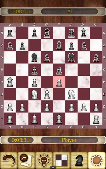 Chess 2 MOD APK: Безлимитные подсказки и отмена ходов — скриншот 2