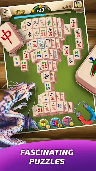 Mahjong Village взломанный APK — Безлимитные монеты и подсказки — скриншот 1 Mahjong Village взломанный APK — Безлимитные монеты и подсказки — скриншот 1