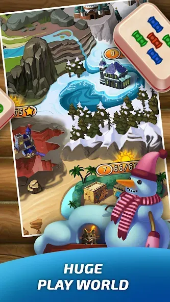 Mahjong Village взломанный APK — Безлимитные монеты и подсказки — скриншот 4 Mahjong Village взломанный APK — Безлимитные монеты и подсказки — скриншот 4