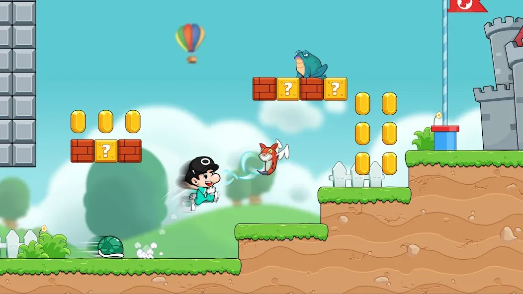 Скачать Bean's World Super: Run Games мод — Без рекламы и все уровни — скриншот 5