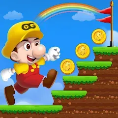 Скачать Bean's World Super: Run Games мод — Без рекламы и все уровни