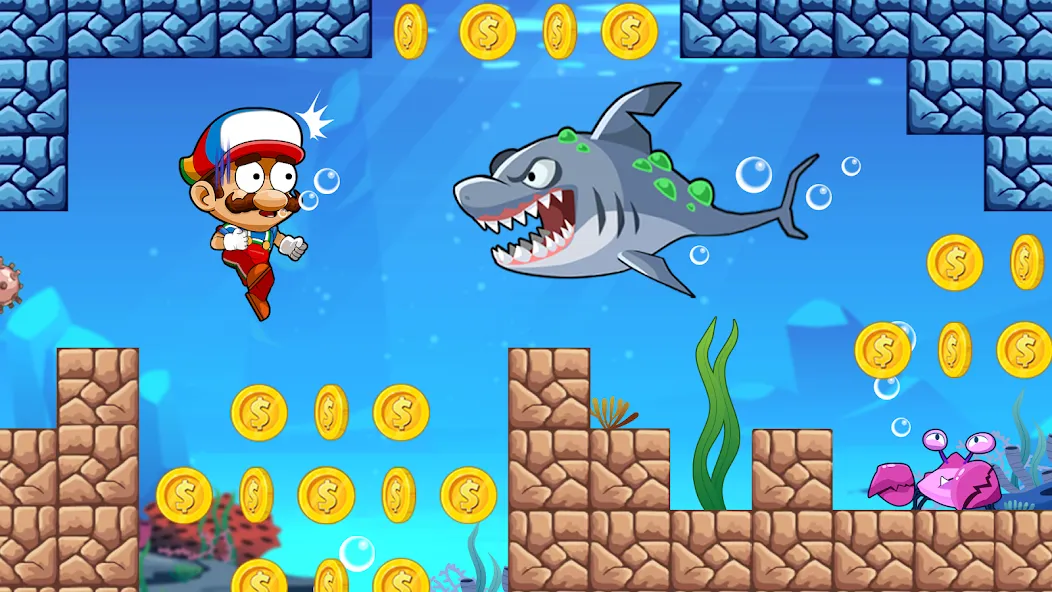 Скачать Super Bean Bros: Running Games мод — Безлимитные монеты и все уровни — скриншот 2 Скачать Super Bean Bros: Running Games мод — Безлимитные монеты и все уровни — скриншот 2