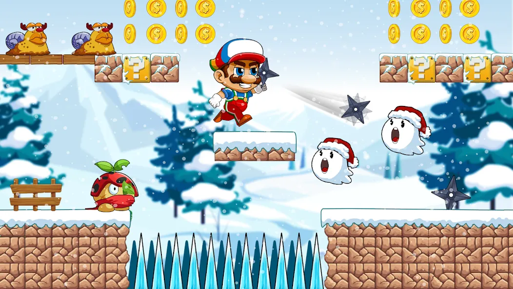 Скачать Super Bean Bros: Running Games мод — Безлимитные монеты и все уровни — скриншот 4 Скачать Super Bean Bros: Running Games мод — Безлимитные монеты и все уровни — скриншот 4