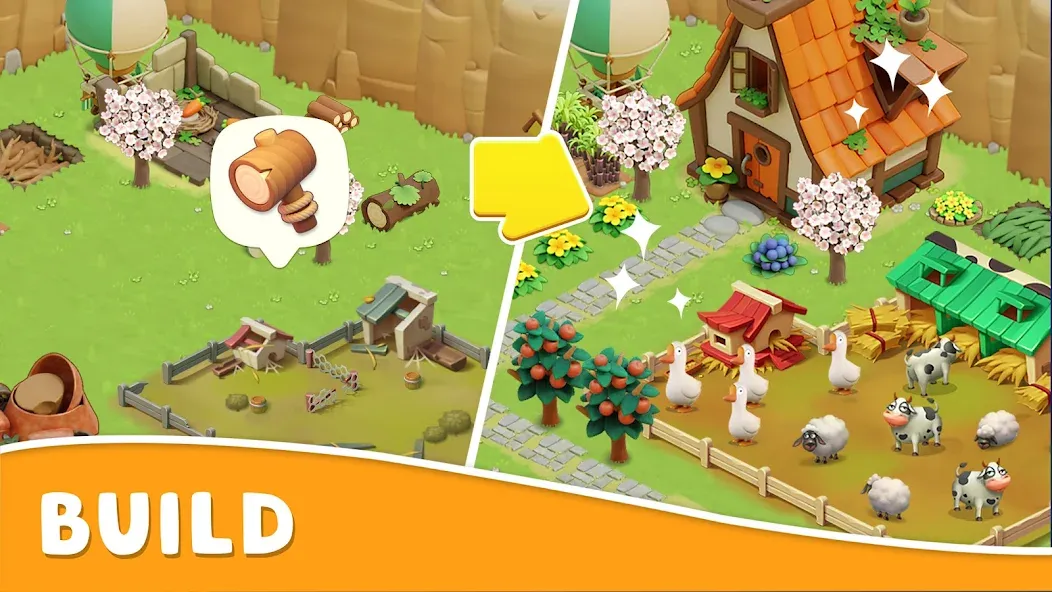 Скачать Coco Valley: Farm Adventure мод — Безлимитные монеты и ресурсы — скриншот 4