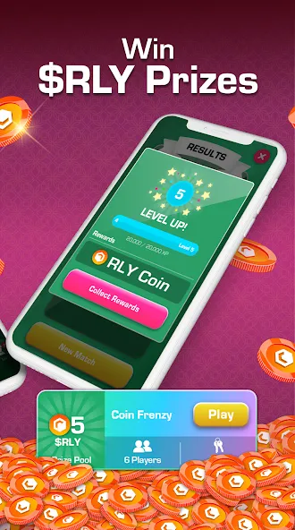 Скачать взлом Carrom Blitz: Win Rewards — Безлимитные награды и монеты — скриншот 5
