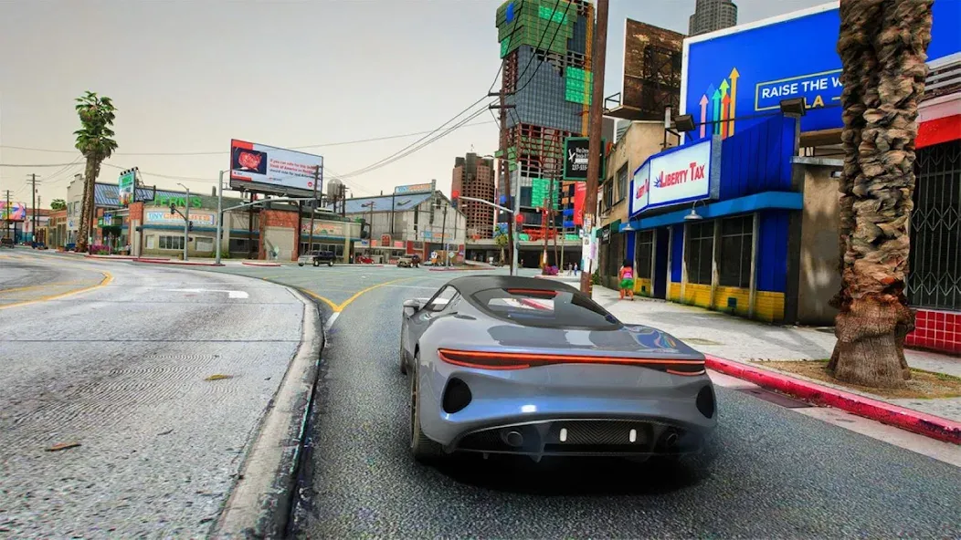 Car Driving City Racing Games — Безлимитные деньги и топливо, скачать мод APK — скриншот 1 Car Driving City Racing Games — Безлимитные деньги и топливо, скачать мод APK — скриншот 1