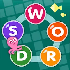 Crossword out of the words мод на Андроид: Безлимитные подсказки и открыты все уровни