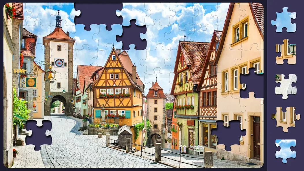 Relax Jigsaw Puzzles MOD APK скачать на Андроид — Без рекламы и все пазлы открыты — скриншот 3