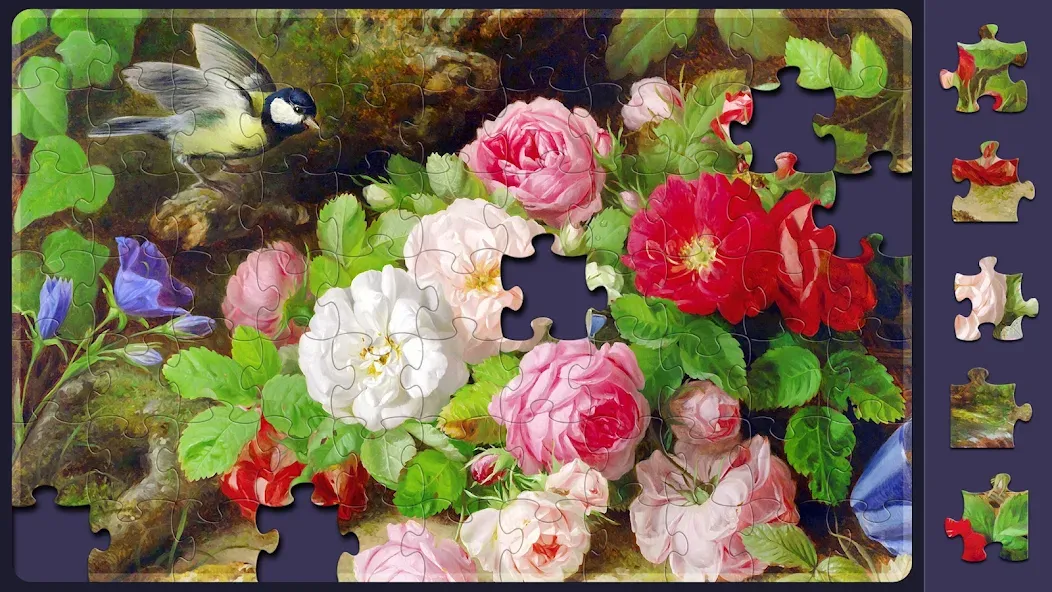 Relax Jigsaw Puzzles MOD APK скачать на Андроид — Без рекламы и все пазлы открыты — скриншот 4