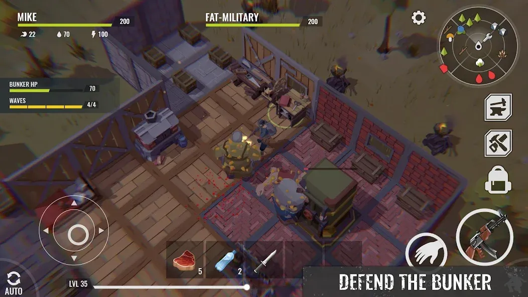 Мод No Way To Die: Survival — Неограниченные ресурсы и здоровье, скачать APK — скриншот 4 Мод No Way To Die: Survival — Неограниченные ресурсы и здоровье, скачать APK — скриншот 4