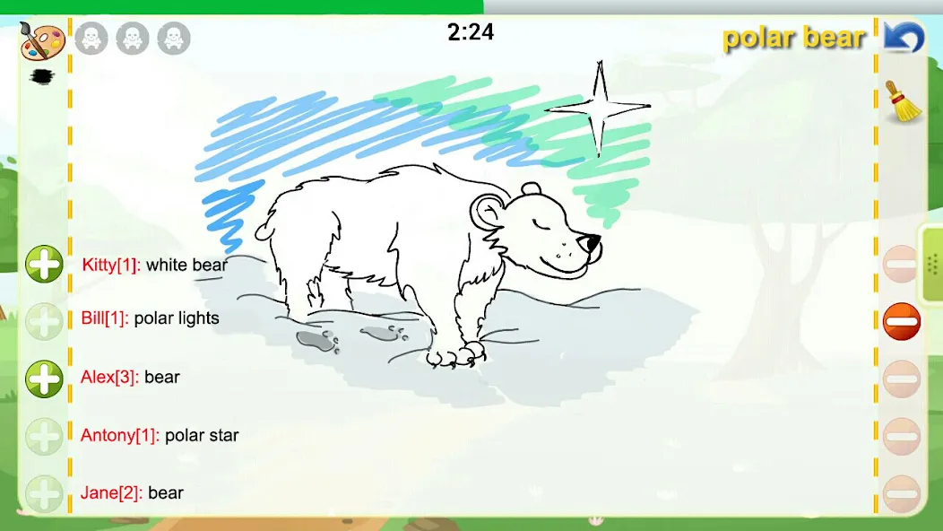 Draw and Guess Online взлом APK — Безлимитные подсказки и быстрый доступ — скриншот 1