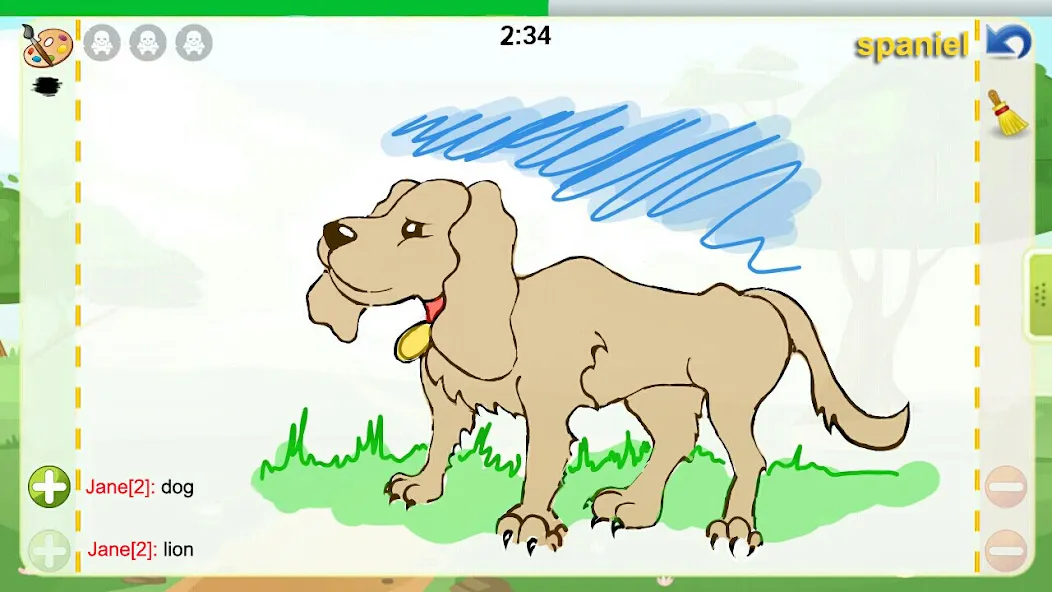 Draw and Guess Online взлом APK — Безлимитные подсказки и быстрый доступ — скриншот 2
