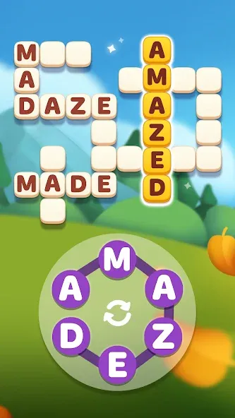 Скачать взлом Word Spells: Word Puzzle Game — Безлимитные подсказки и открыты все уровни — скриншот 2