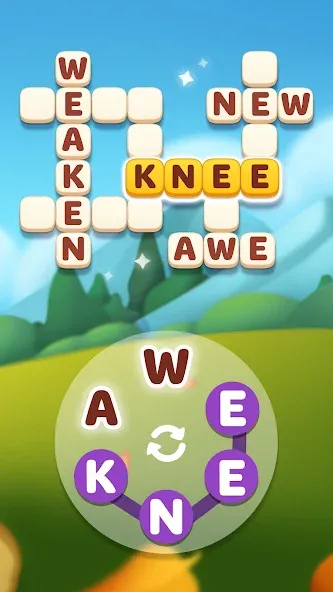 Скачать взлом Word Spells: Word Puzzle Game — Безлимитные подсказки и открыты все уровни — скриншот 4