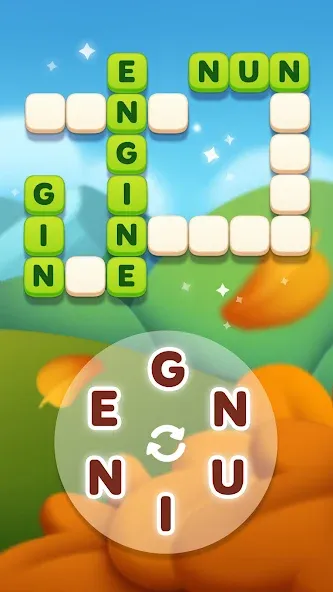 Скачать взлом Word Spells: Word Puzzle Game — Безлимитные подсказки и открыты все уровни — скриншот 5