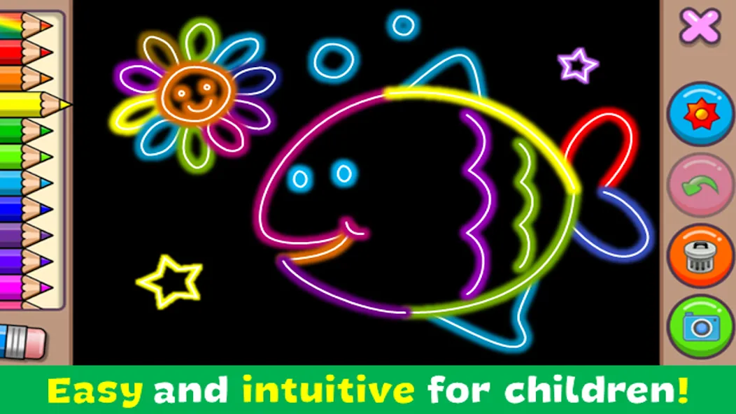 Coloring & Learn — Разблокированы все раскраски, скачать мод APK — скриншот 3 Coloring & Learn — Разблокированы все раскраски, скачать мод APK — скриншот 3