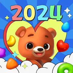 Toy Bear Sweet POP: Match 3 MOD APK: Много монет и жизней