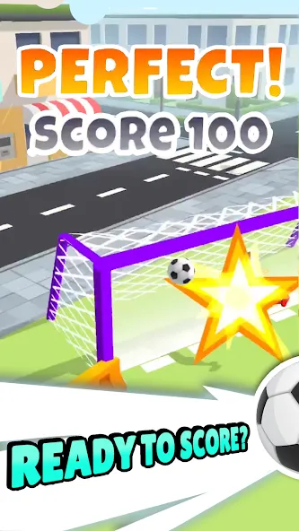 Crazy Kick! Fun Football game (Мод: Безлимитные деньги и все голы) — скачать на Андроид — скриншот 1 Crazy Kick! Fun Football game (Мод: Безлимитные деньги и все голы) — скачать на Андроид — скриншот 1