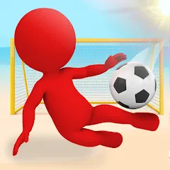 Crazy Kick! Fun Football game (Мод: Безлимитные деньги и все голы) — скачать на Андроид
