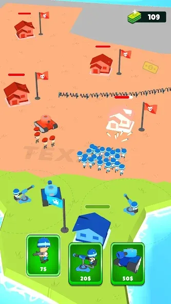 Draw Army: State Survivor взломанный APK — Безлимитные деньги и усиленная армия — скриншот 2 Draw Army: State Survivor взломанный APK — Безлимитные деньги и усиленная армия — скриншот 2