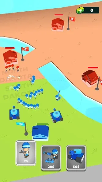 Draw Army: State Survivor взломанный APK — Безлимитные деньги и усиленная армия — скриншот 3 Draw Army: State Survivor взломанный APK — Безлимитные деньги и усиленная армия — скриншот 3
