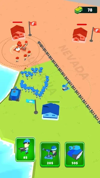 Draw Army: State Survivor взломанный APK — Безлимитные деньги и усиленная армия — скриншот 4 Draw Army: State Survivor взломанный APK — Безлимитные деньги и усиленная армия — скриншот 4