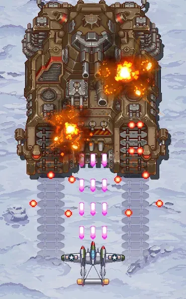 1945 Air Force: Airplane games взломанный APK — Безлимитные деньги и все самолёты — скриншот 4