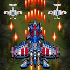 1945 Air Force: Airplane games взломанный APK — Безлимитные деньги и все самолёты