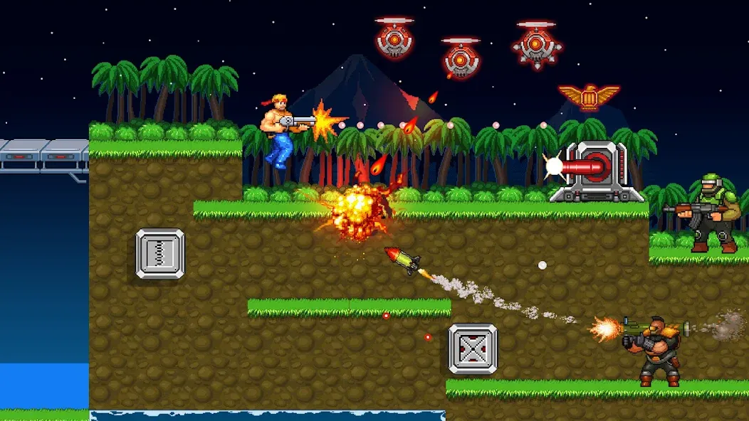 Скачать Gun Force: Action Shooting Mod APK — Безлимитные патроны и мощное оружие — скриншот 2