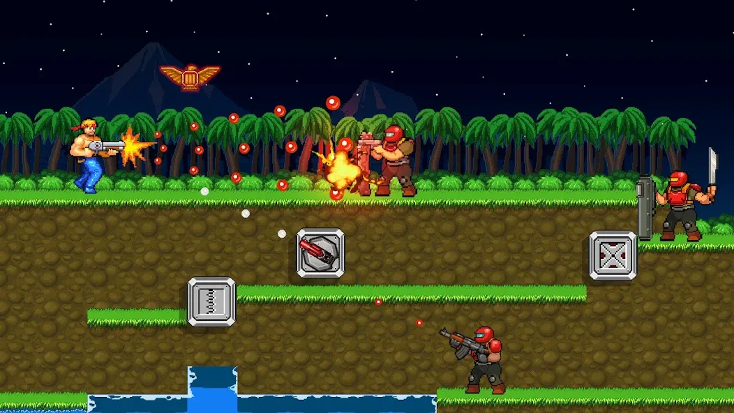 Скачать Gun Force: Action Shooting Mod APK — Безлимитные патроны и мощное оружие — скриншот 5