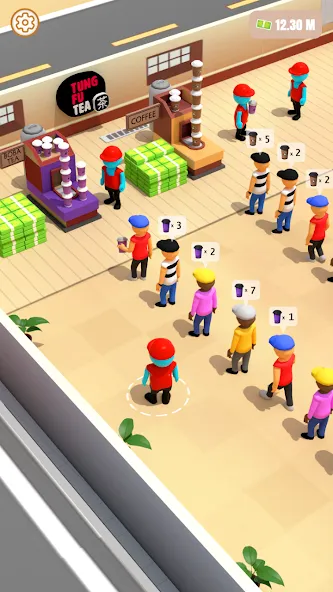My Mini Boba Tea Cafe Tycoon (Мод: Безлимитные деньги и все предметы) — скачать на Андроид — скриншот 1