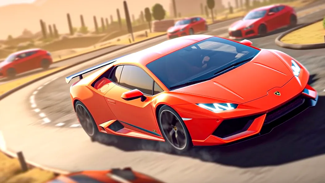 Extreme Car Drag Racing MOD APK: Безлимитные деньги и все машины открыты — скриншот 1 Extreme Car Drag Racing MOD APK: Безлимитные деньги и все машины открыты — скриншот 1