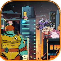 Скачать мод The turtle adventur ninja hero — Без рекламы и открыты все уровни