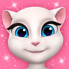 My Talking Angela MOD APK скачать на Андроид — Безлимитные монеты и алмазы