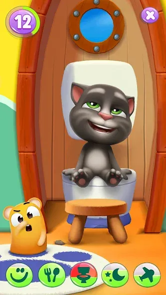 Скачать мод My Talking Tom 2 — Безлимитные монеты и алмазы — скриншот 3
